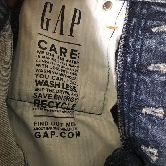 NWT, GAP cheeky sky high denim shorts, size: 26/2P - Picture 7 of 16